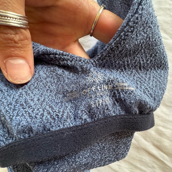 Aerie Offline Workout Crop Top/Sports Bra size S - Picture 3 of 4